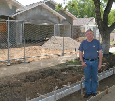 image of don roberts at a home remodeling site